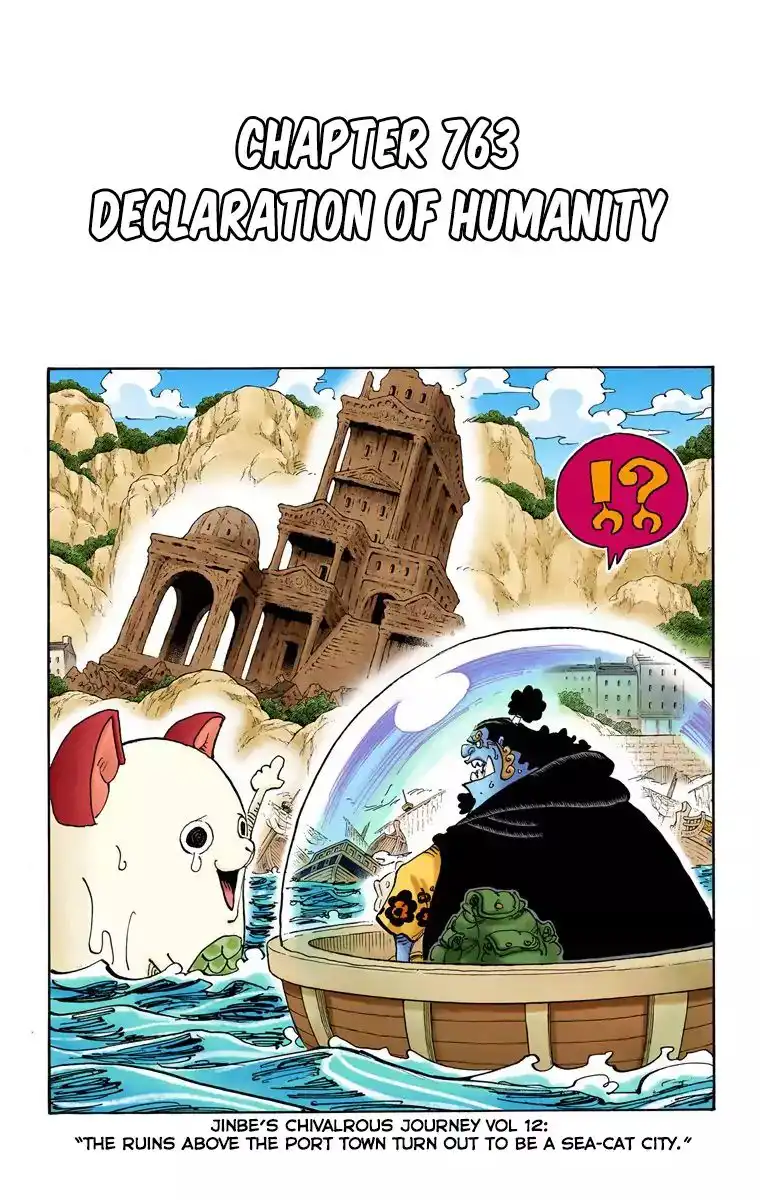 One Piece - Digital Colored Comics Chapter 763 1